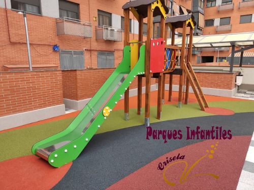 Parque Infantil Caucho Continuo Madrid